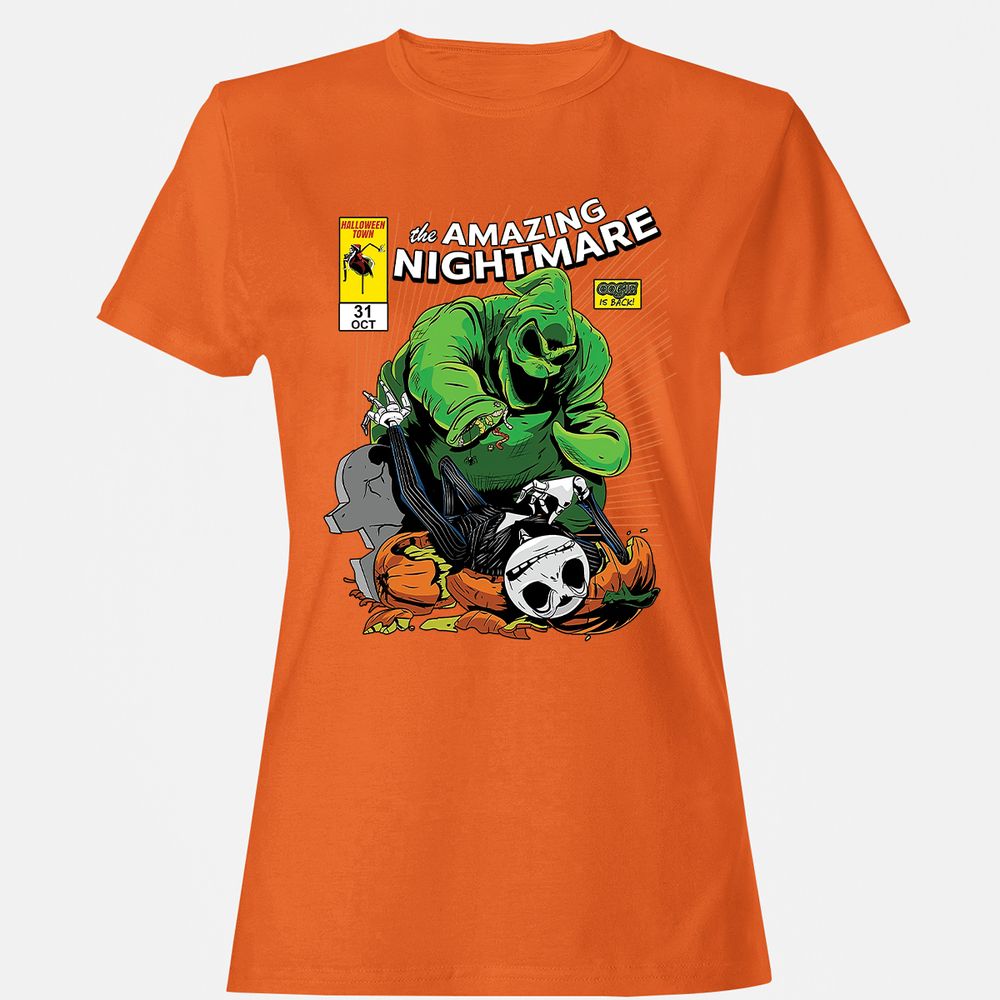 Women's T-Shirt - WAY6DSTZ - Orange - 11