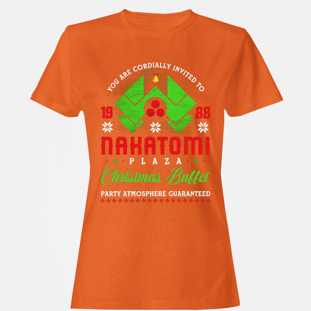 Women's T-Shirt - X77WWAEV - Orange - 11