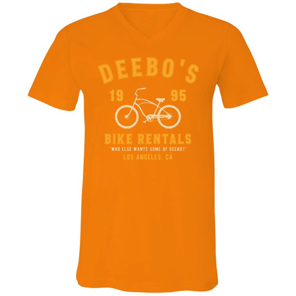 Unisex V-Neck T-Shirt - 5SH31TV4 - Orange - 11