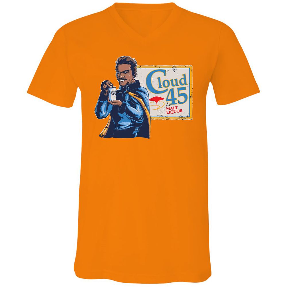 Unisex V-Neck T-Shirt - BLYJPUN9 - Orange - 11