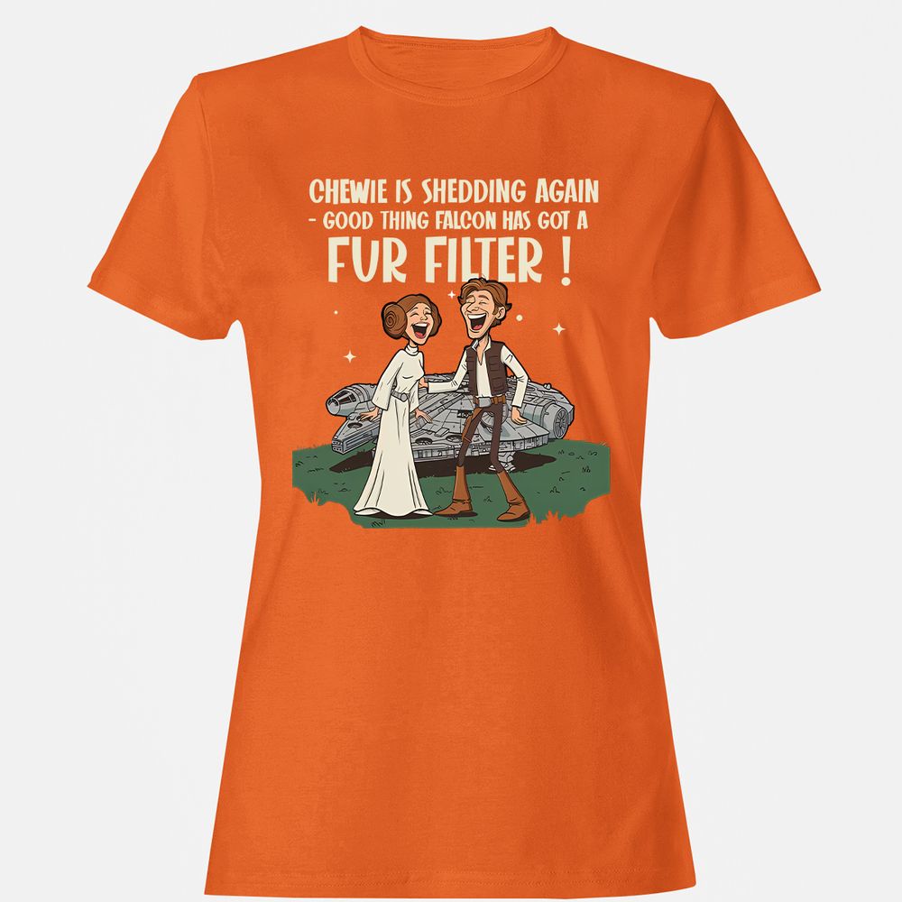 Women's T-Shirt - Z6TJQHCR - Orange - 11