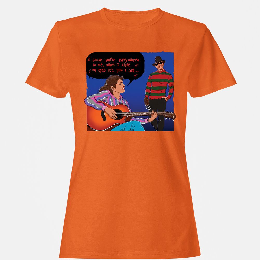 Women's T-Shirt - D6831V72 - Orange - 11