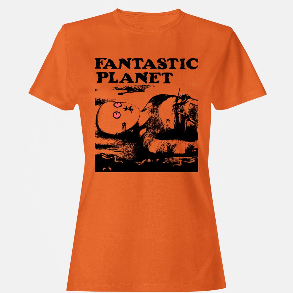 Women's T-Shirt - VVKEXRYW - Orange - 11