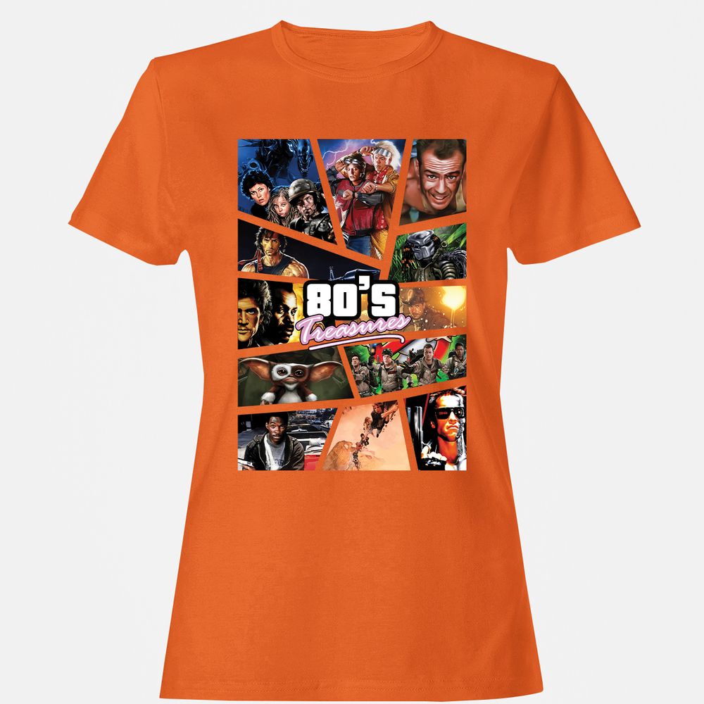 Women's T-Shirt - KF1795NL - Orange - 11