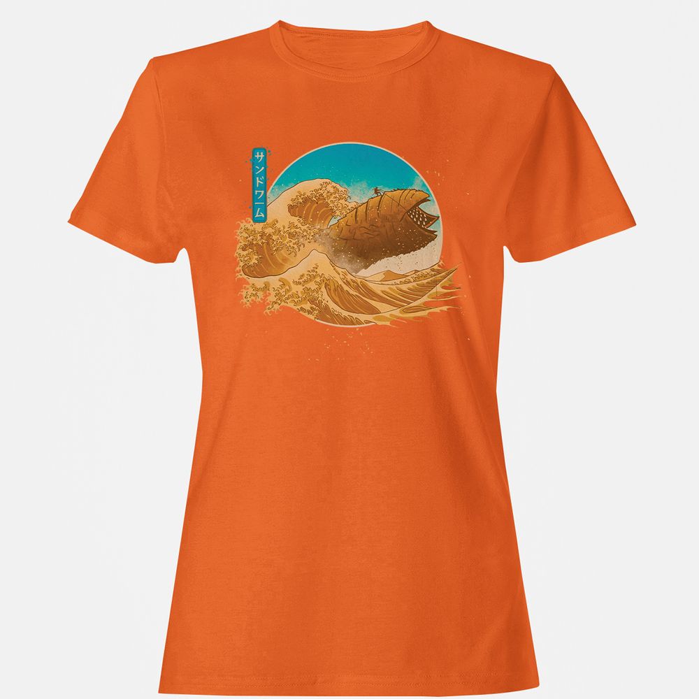 Women's T-Shirt - 86KWNFHT - Orange - 11