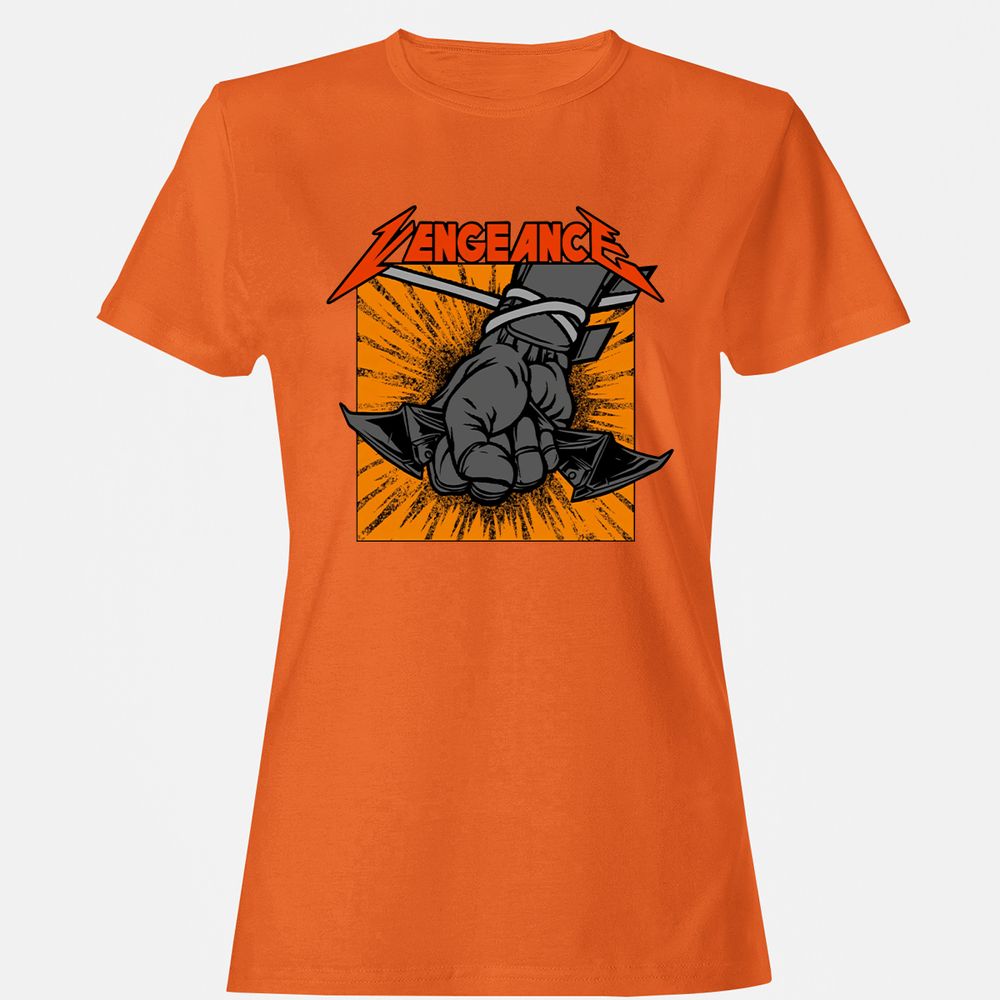 Women's T-Shirt - ZML6W4YH - Orange - 11