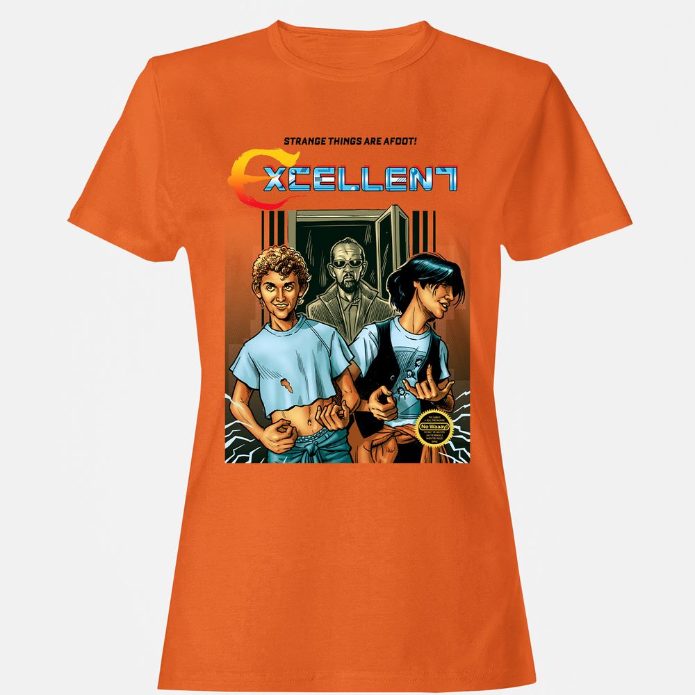 Women's T-Shirt - F26YP4ZV - Orange - 11
