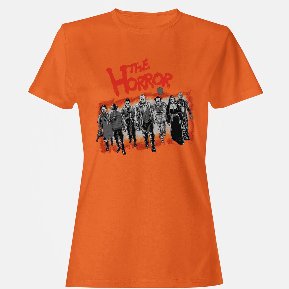 Women's T-Shirt - XF8NNF3Q - Orange - 11