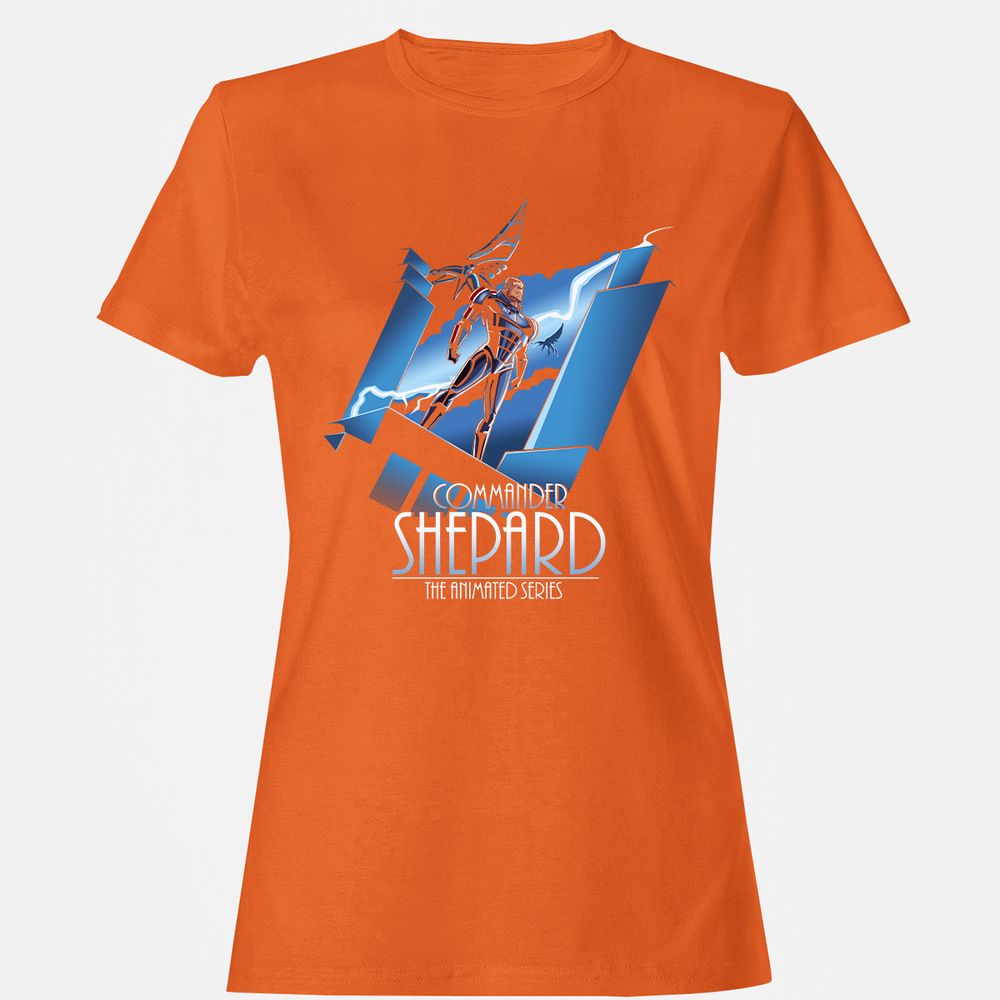 Women's T-Shirt - D1RZPP2Y - Orange - 11