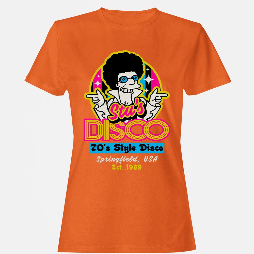 Women's T-Shirt - 5U78M6K4 - Orange - 11