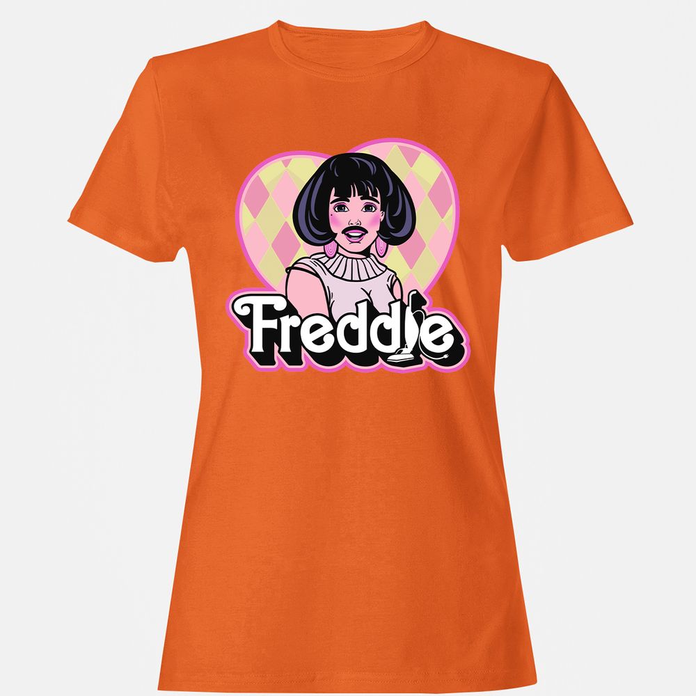 Women's T-Shirt - 4Y9M87MJ - Orange - 11