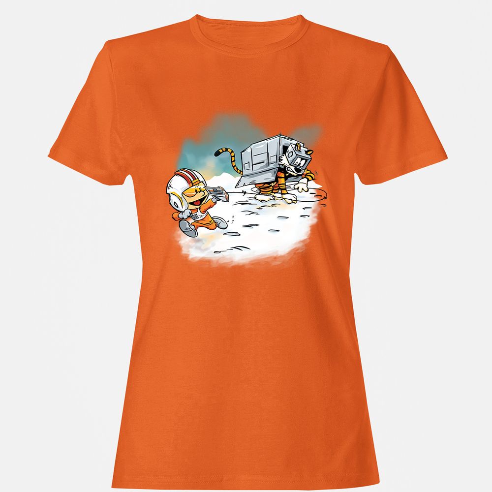 Women's T-Shirt - UYDJ8AZ8 - Orange - 11