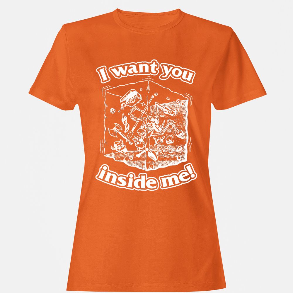Women's T-Shirt - 7YTACRR1 - Orange - 11