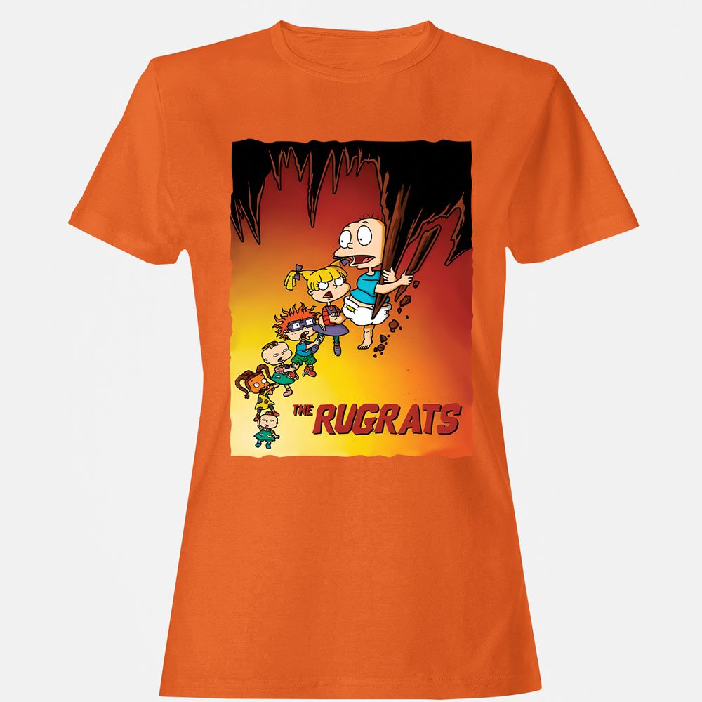 Women's T-Shirt - AGKUXN3Q - Orange - 11