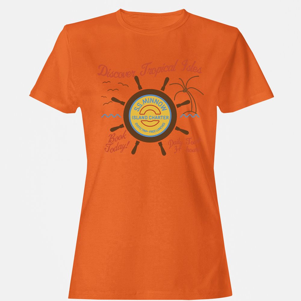 Women's T-Shirt - T3SH5TJ9 - Orange - 11