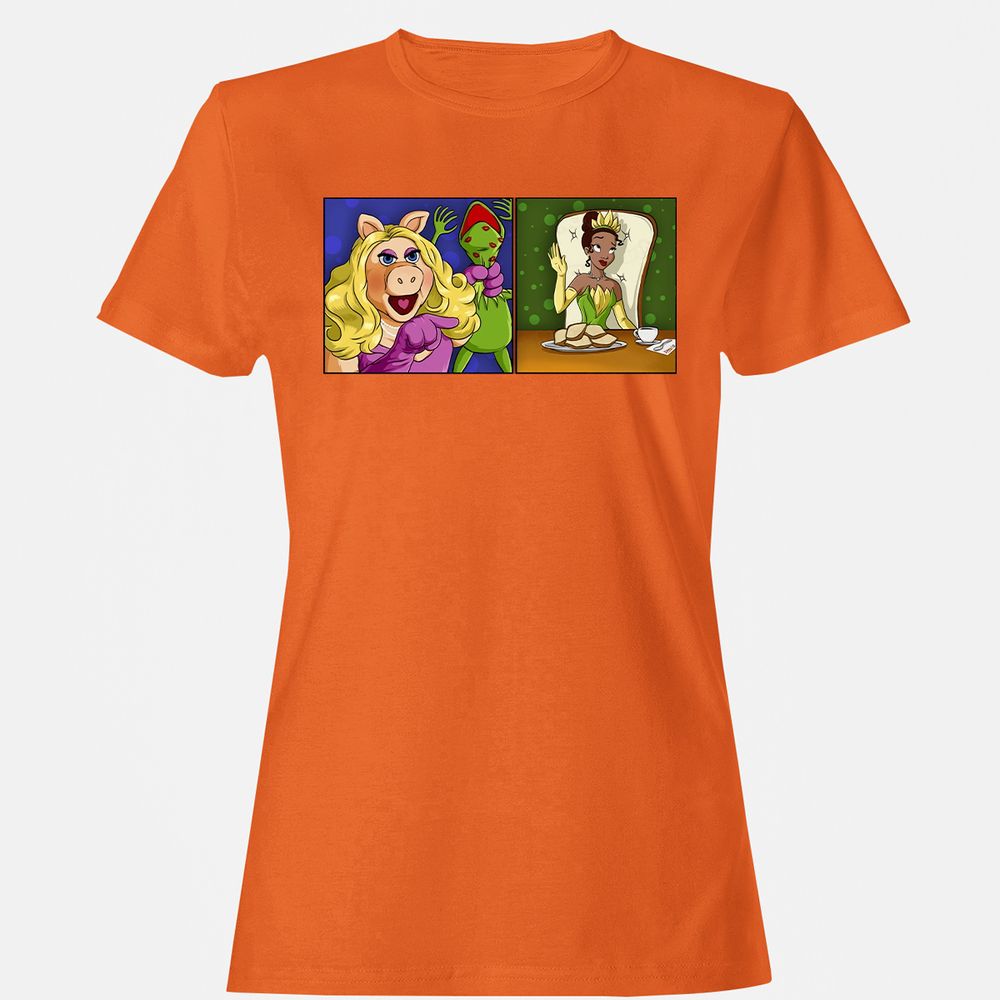 Women's T-Shirt - LRCJNW3Z - Orange - 11
