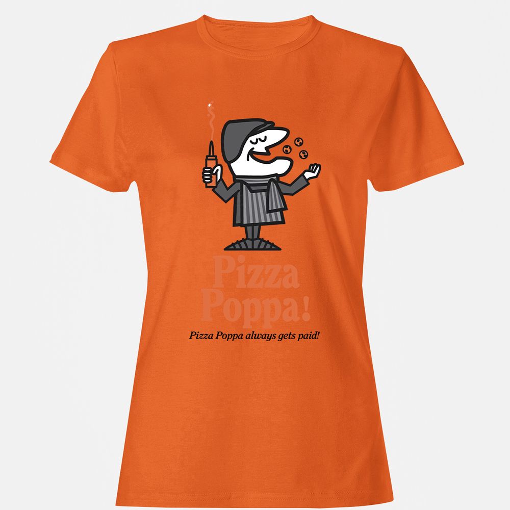 Women's T-Shirt - 4893RXPA - Orange - 11