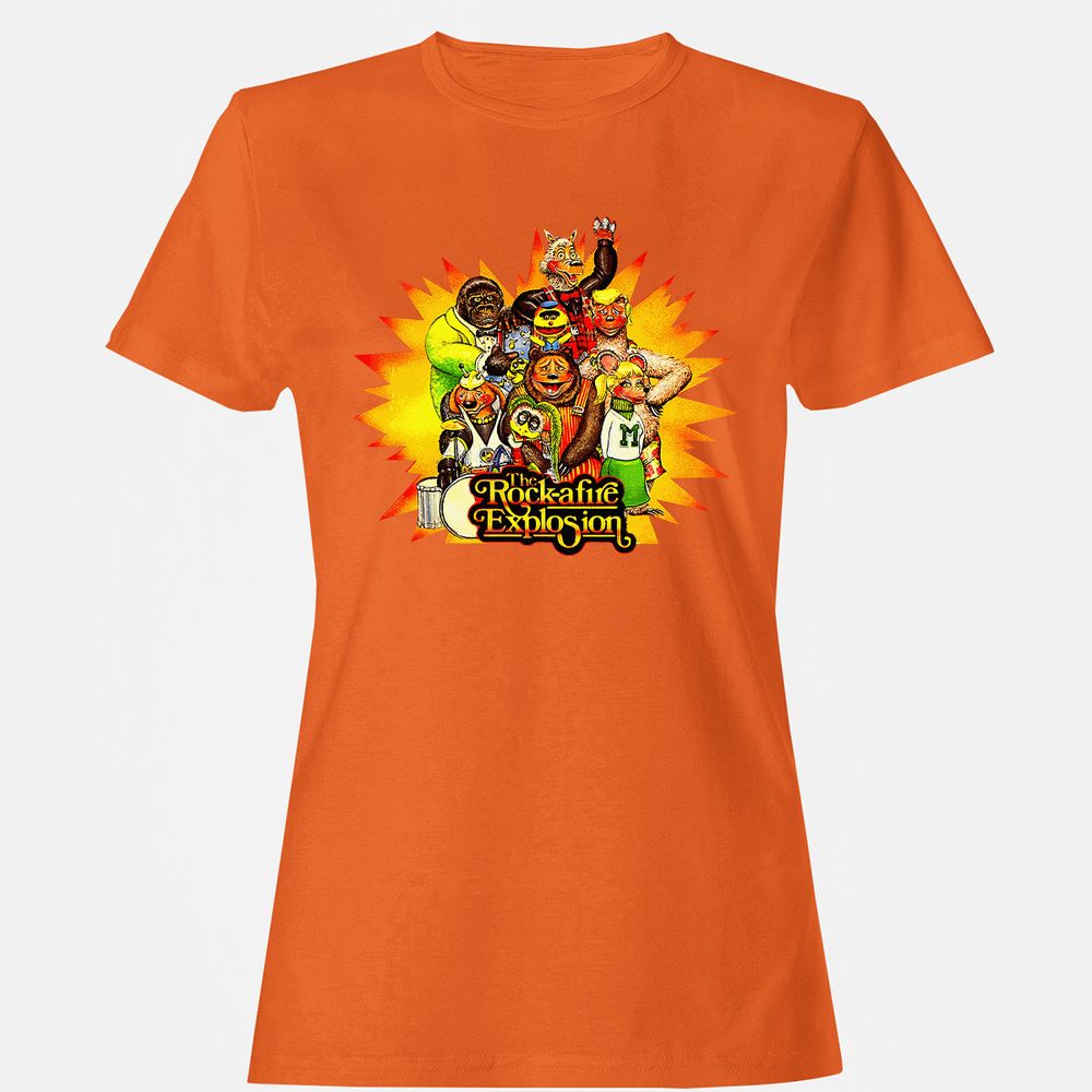 Women's T-Shirt - 5TZHNWS2 - Orange - 11