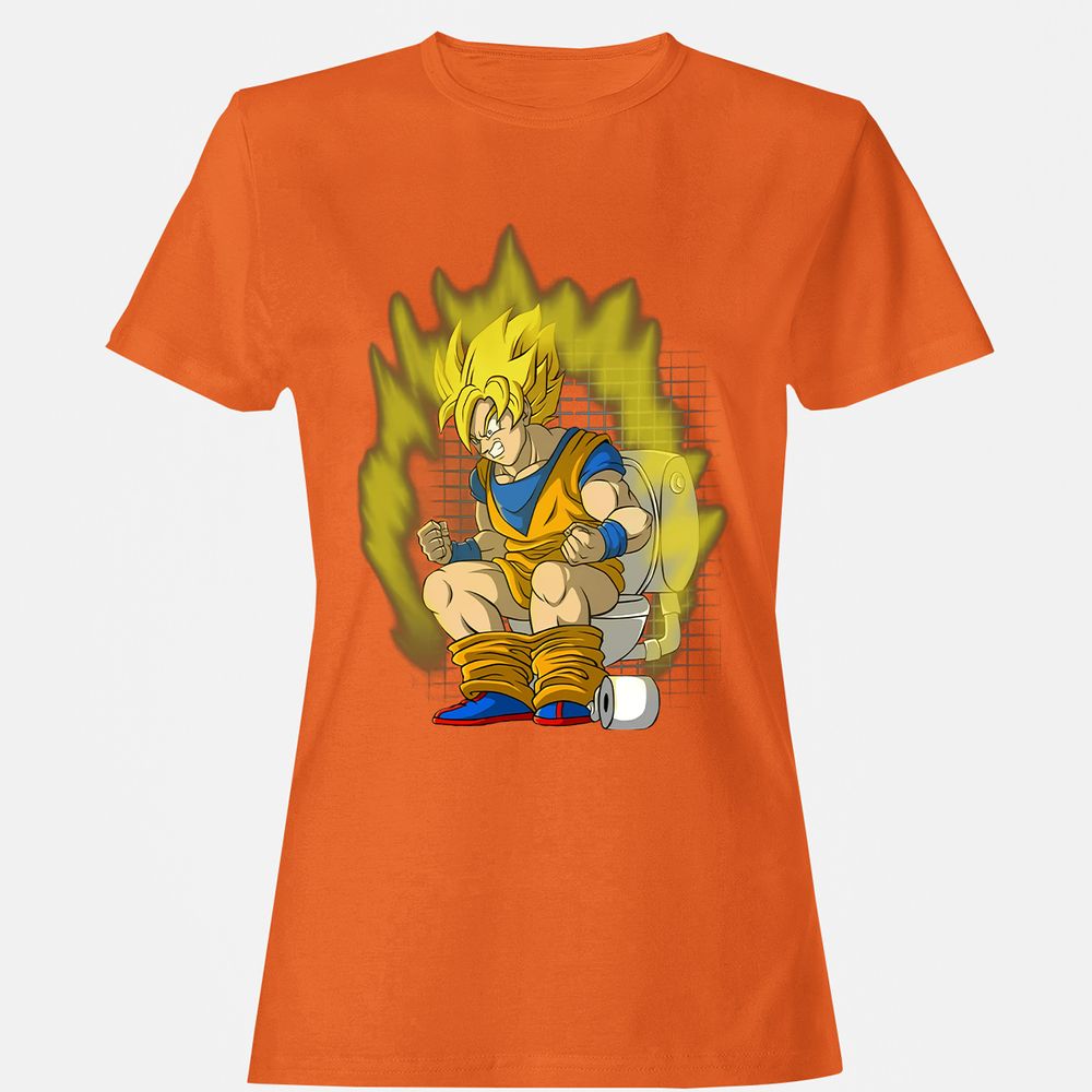 Women's T-Shirt - B1EDU8Q7 - Orange - 11