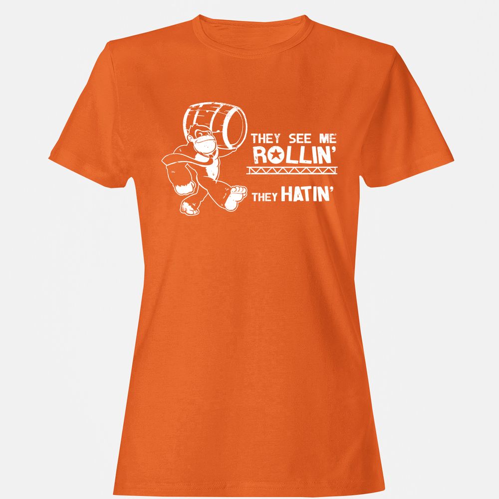 Women's T-Shirt - YAT3PMXA - Orange - 11