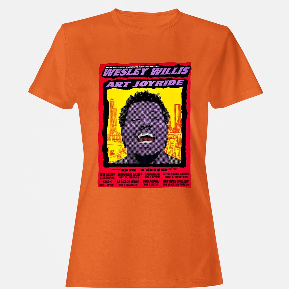 WESLEY WILLIS - ART JOYRIDE - Orange - 11