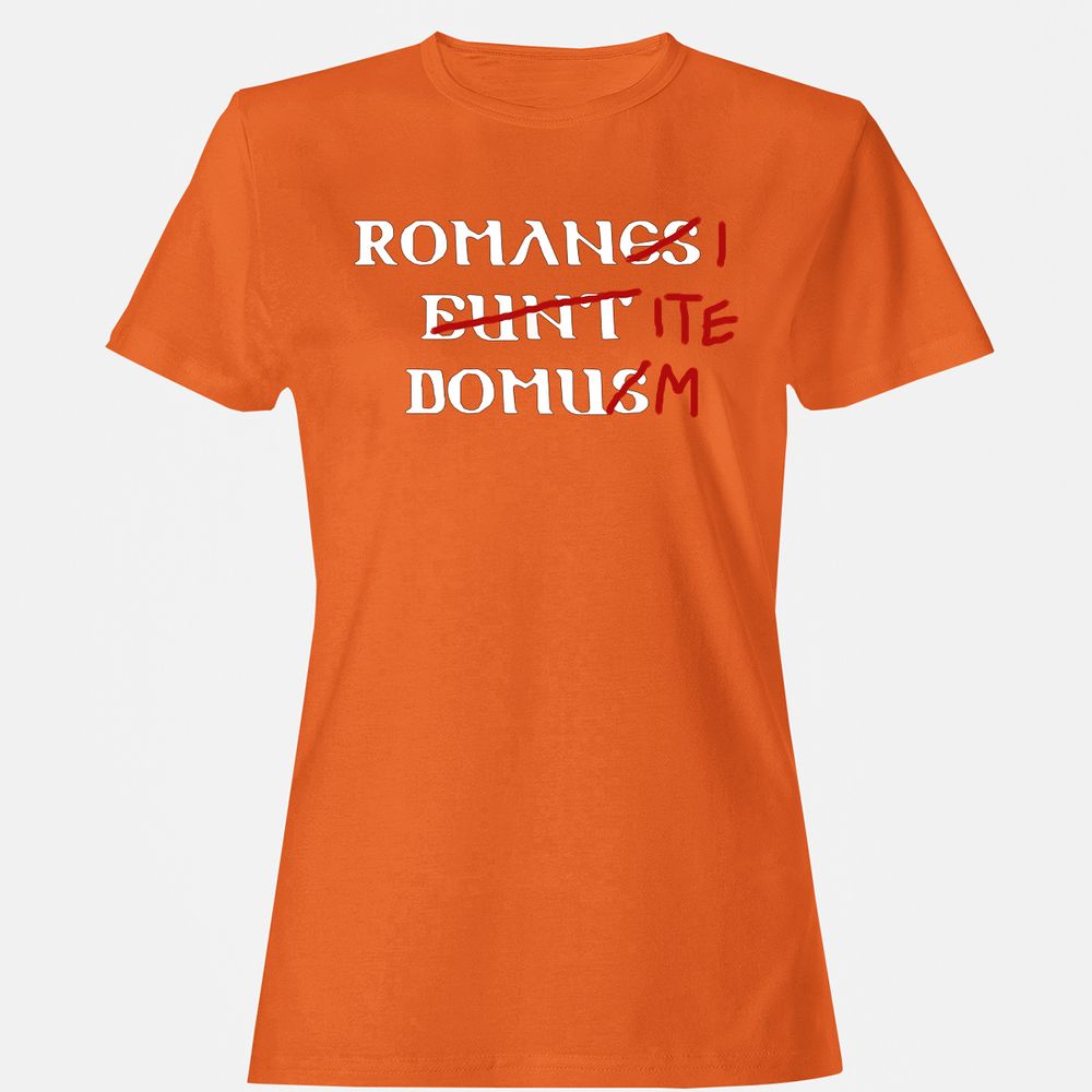 Women's T-Shirt - QRK49174 - Orange - 11