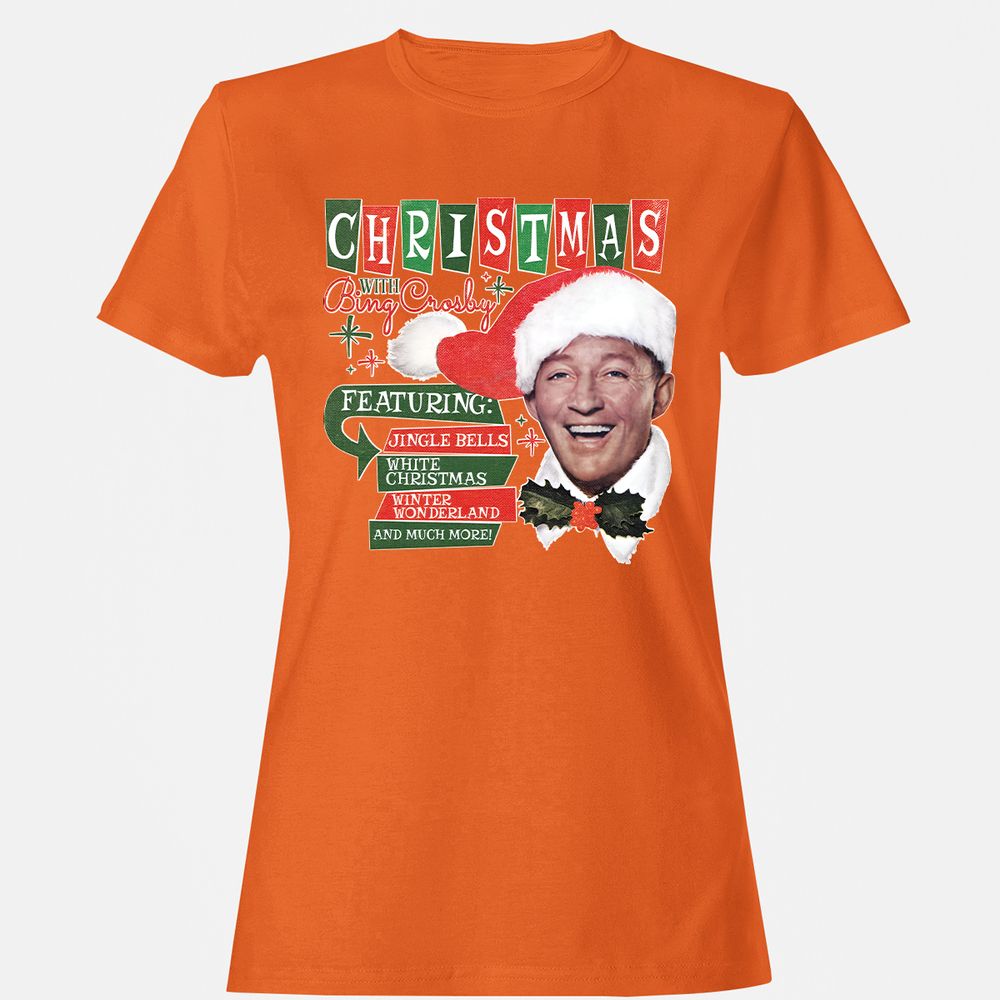 Women's T-Shirt - R4Z6Y5DG - Orange - 11