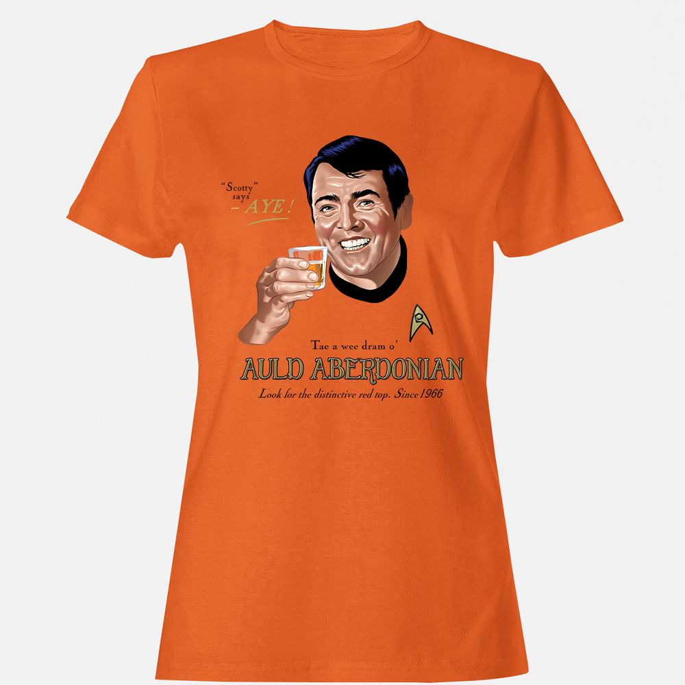 Women's T-Shirt - 82PLSXQ6 - Orange - 11