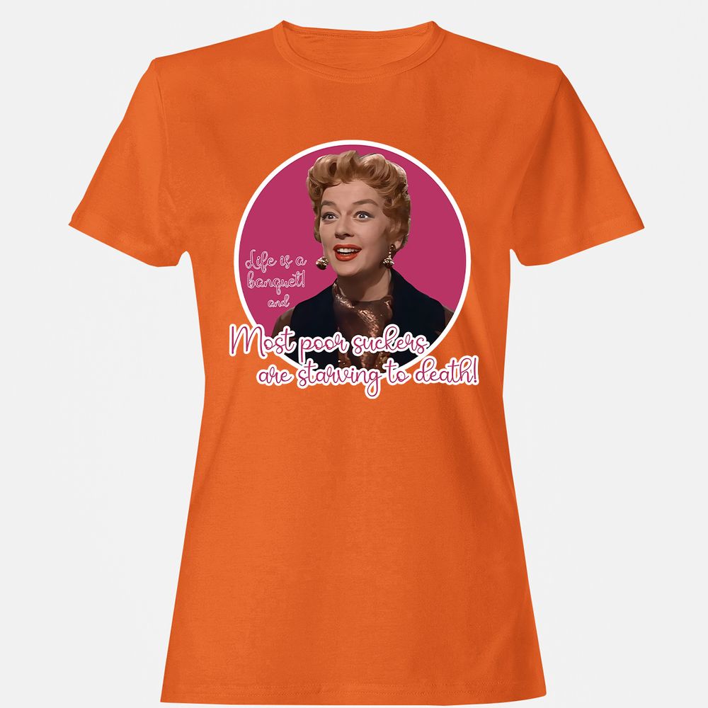 Women's T-Shirt - NQEG9X5W - Orange - 11