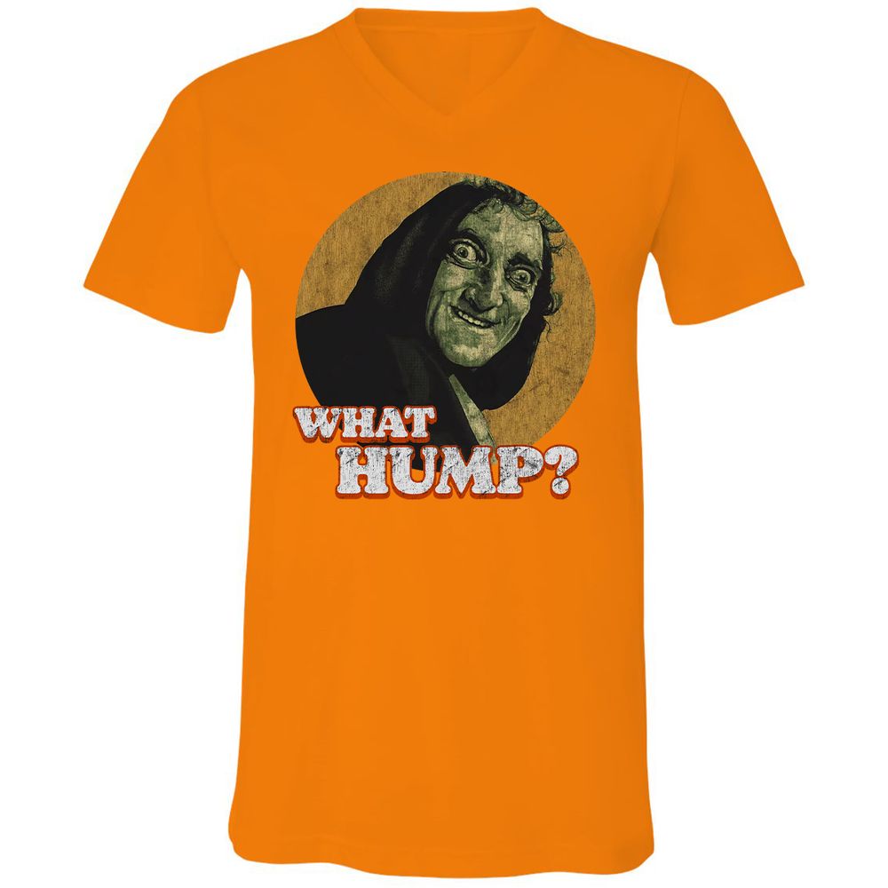 Unisex V-Neck T-Shirt - CTG9RTBQ - Orange - 11