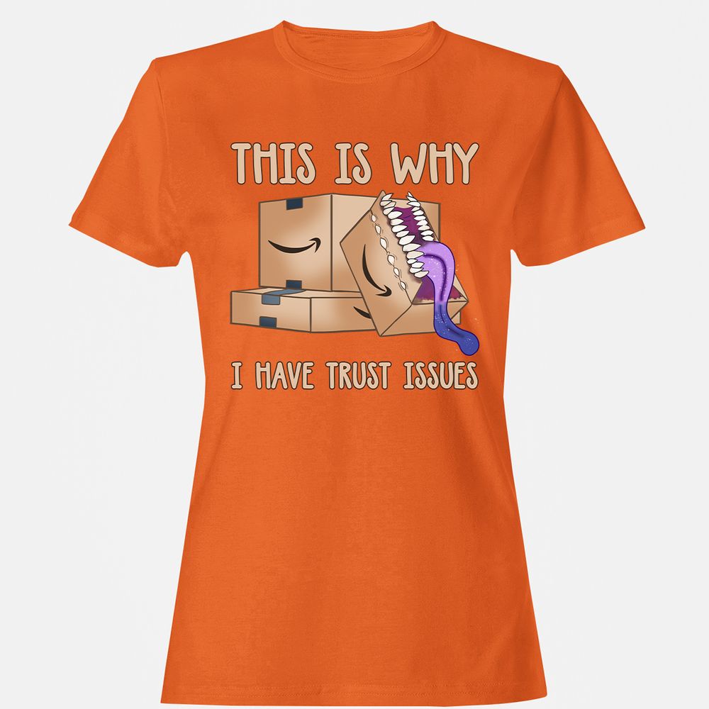 Women's T-Shirt - CVF6TBKV - Orange - 11