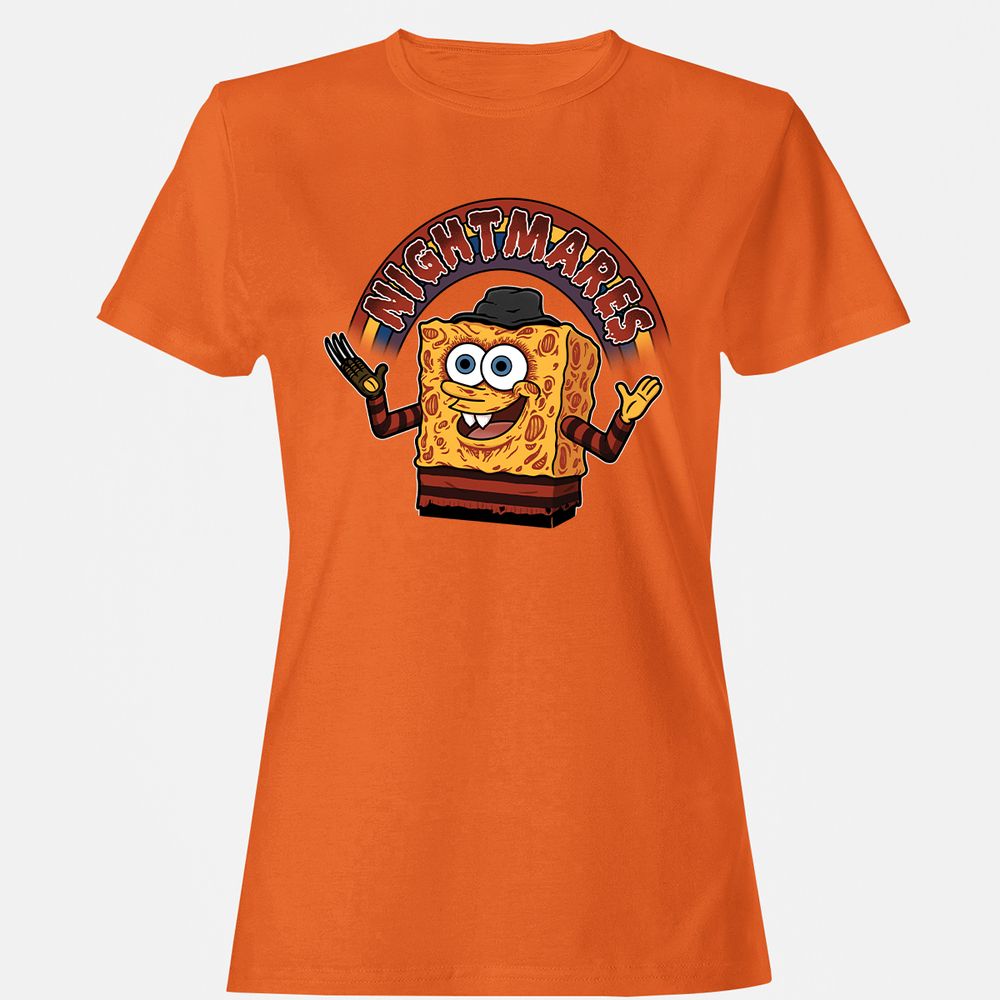 Women's T-Shirt - BDL7VBQP - Orange - 11