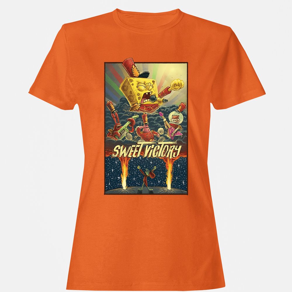 Women's T-Shirt - 6JRXCWTB - Orange - 11