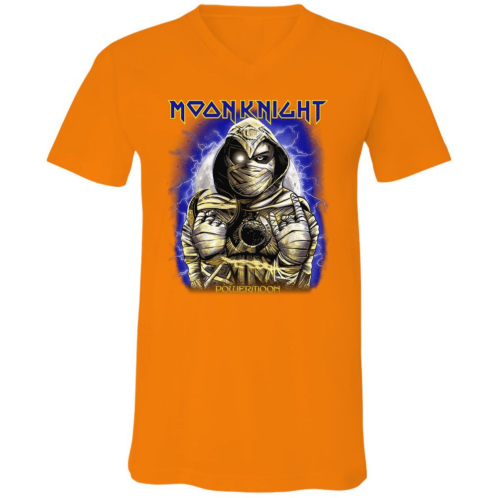 Unisex V-Neck T-Shirt - LD11X79B - Orange - 11