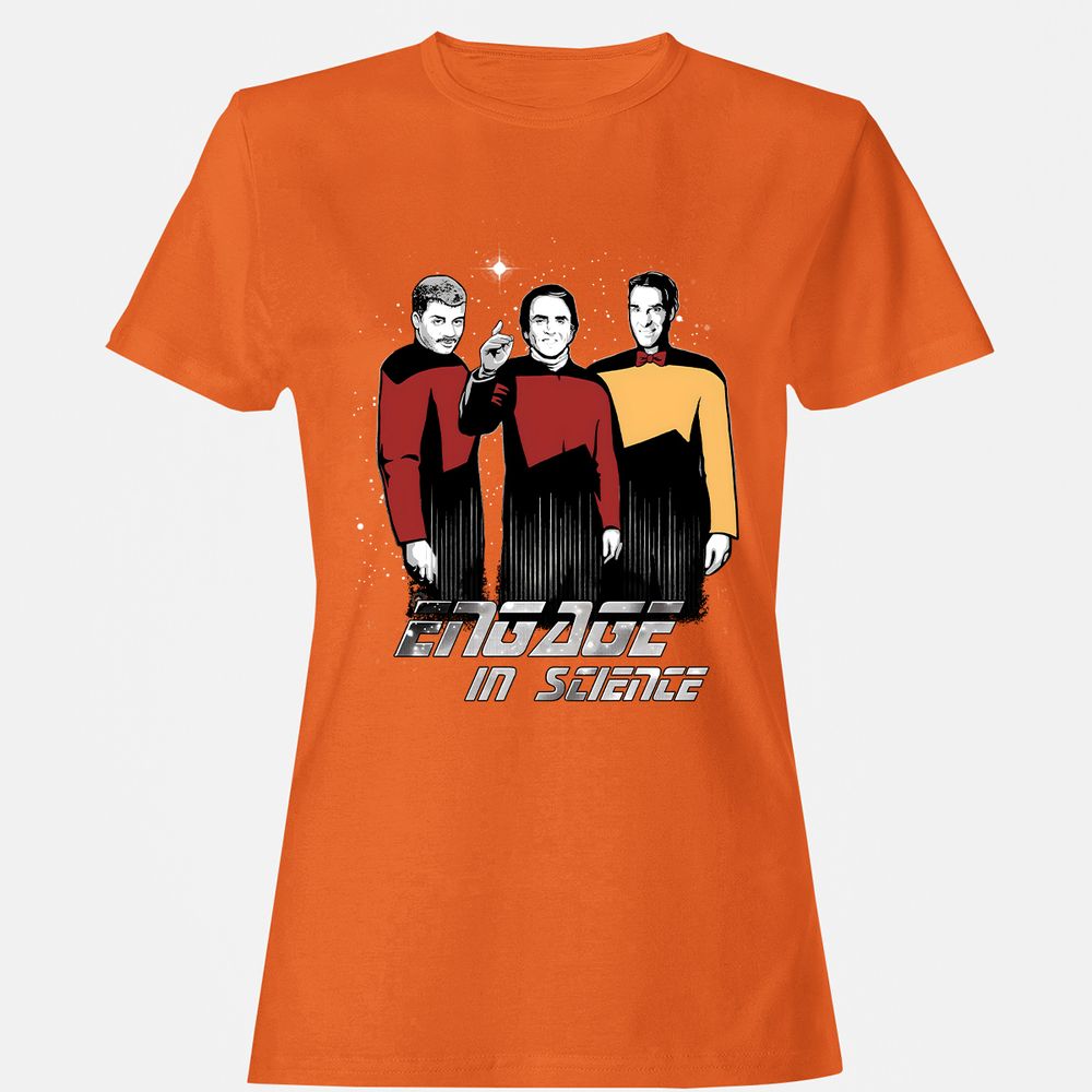 Women's T-Shirt - QHXBZM12 - Orange - 11