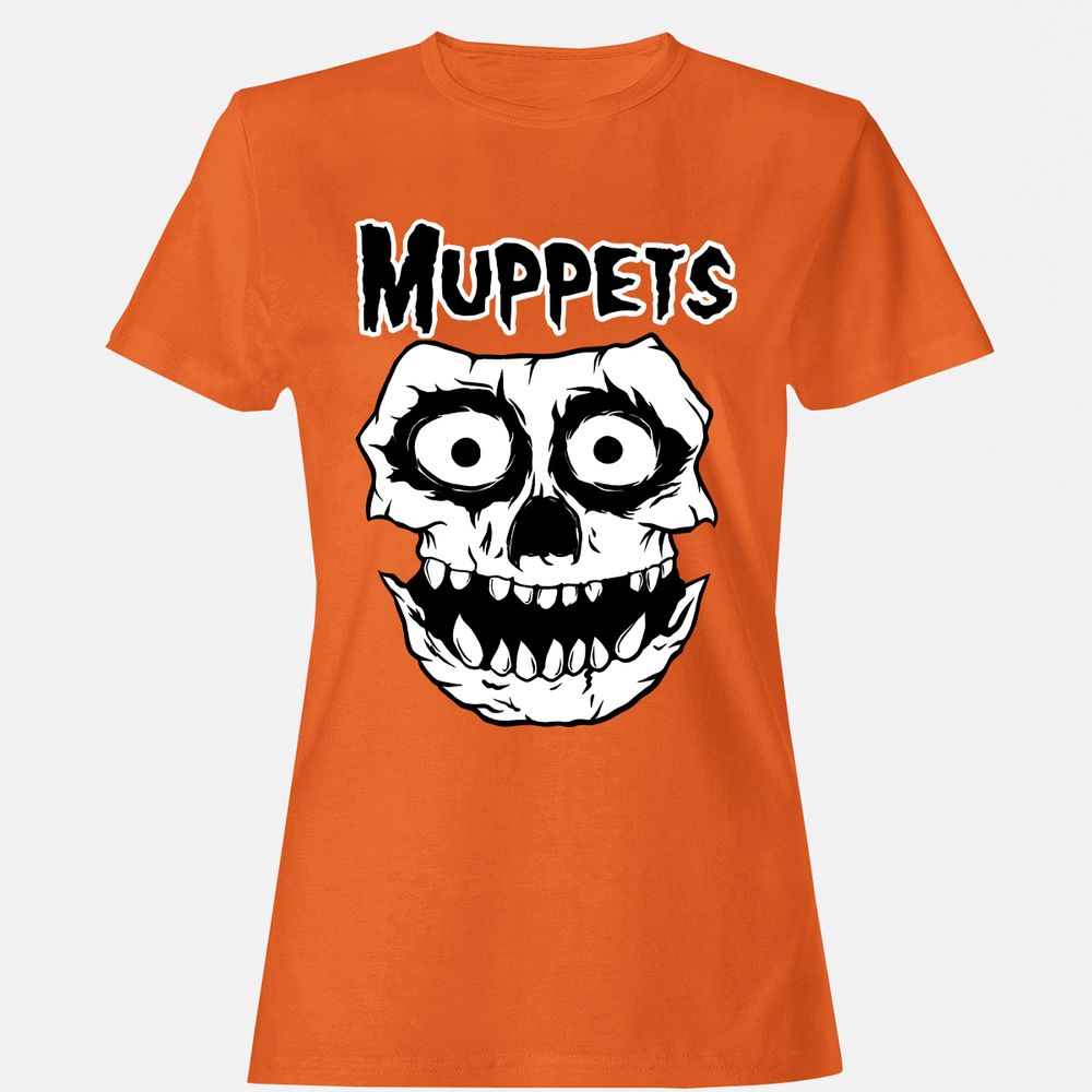 Women's T-Shirt - YEY8UVTQ - Orange - 11