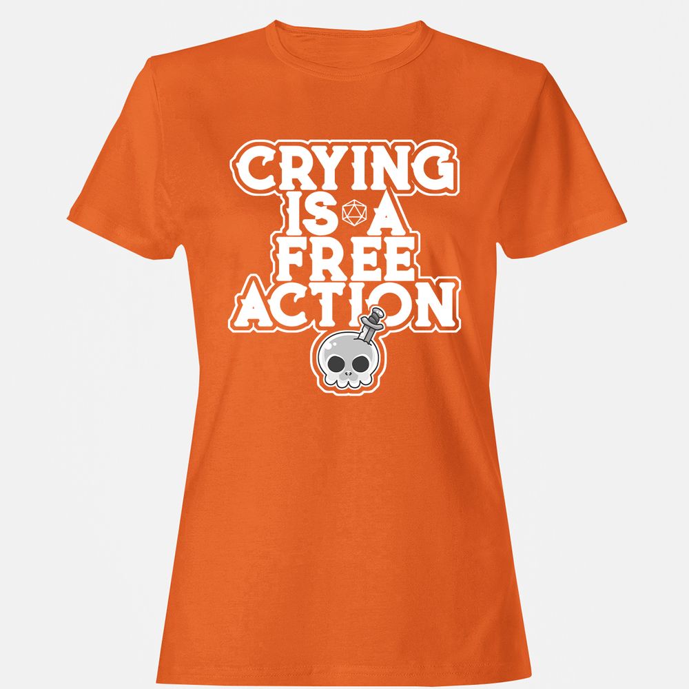 Women's T-Shirt - WMDSG436 - Orange - 11