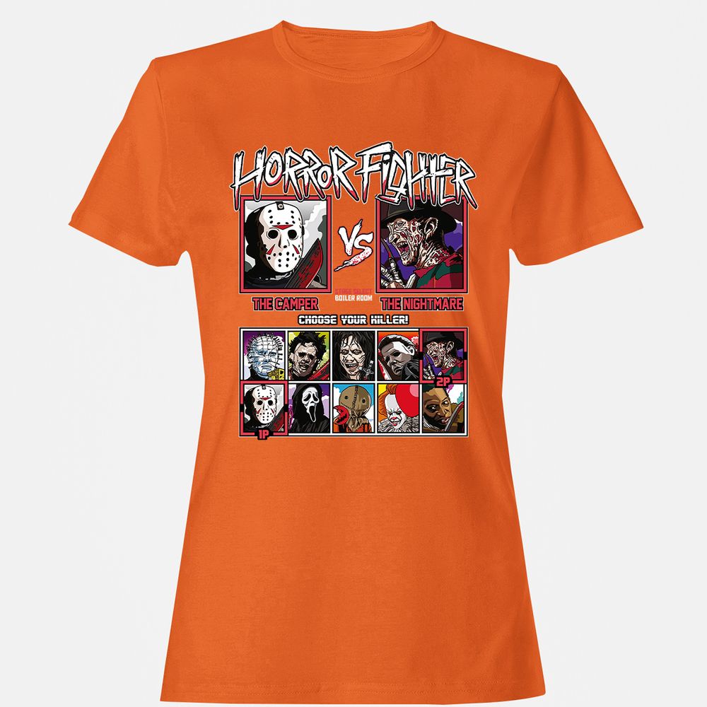 Women's T-Shirt - NJCPDTVJ - Orange - 11