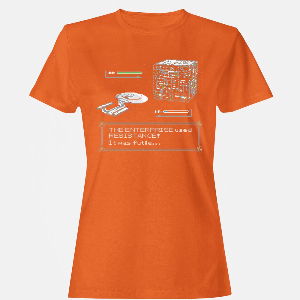 Women's T-Shirt - 5V4TRK5M - Orange - 11