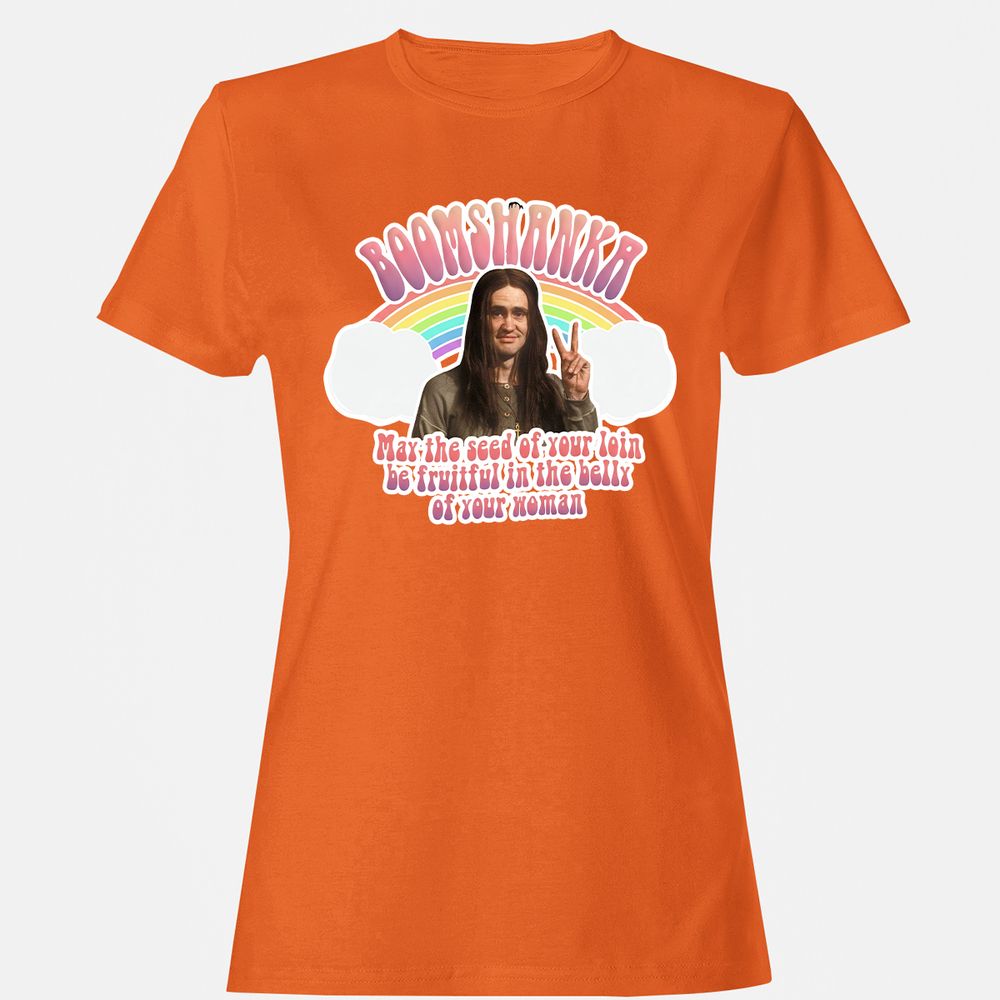 Women's T-Shirt - QL6UEZNA - Orange - 11