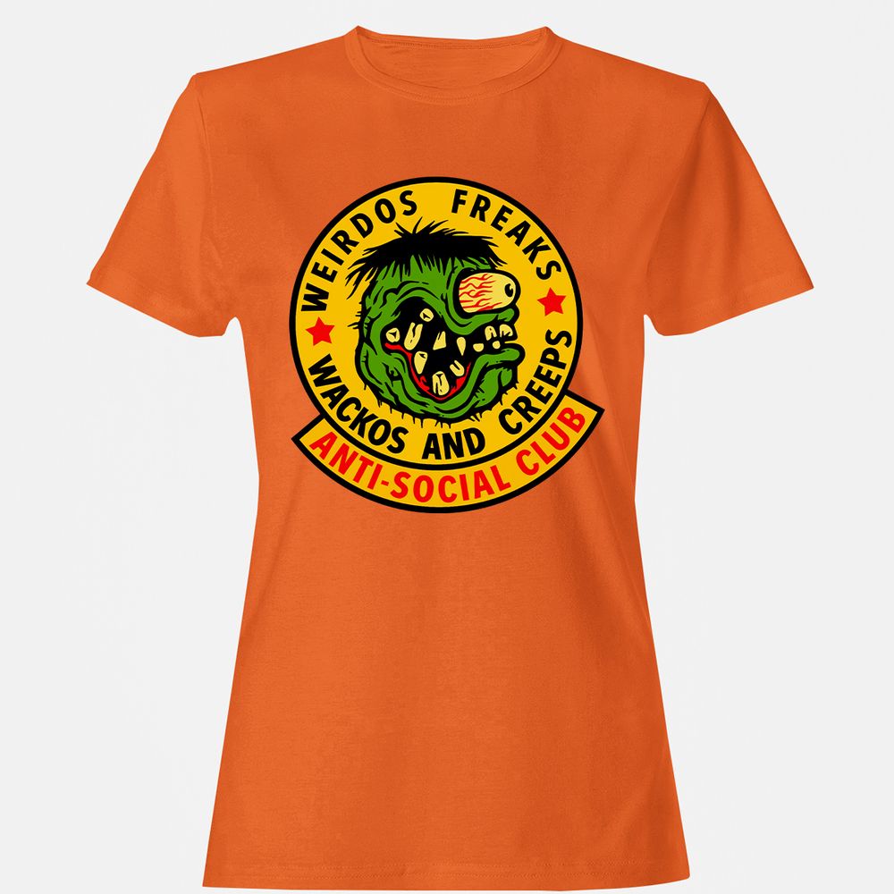 Women's T-Shirt - N8KFRK3Y - Orange - 11