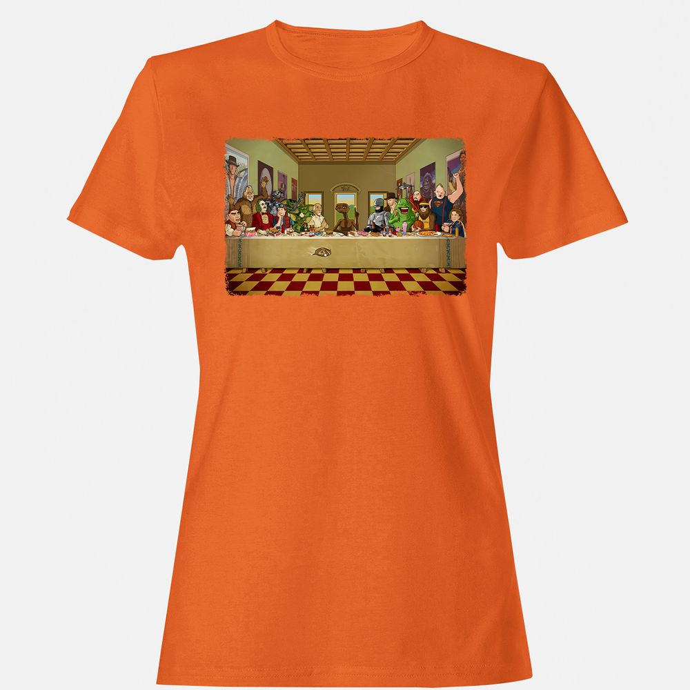 Women's T-Shirt - AXDVM9ZU - Orange - 11