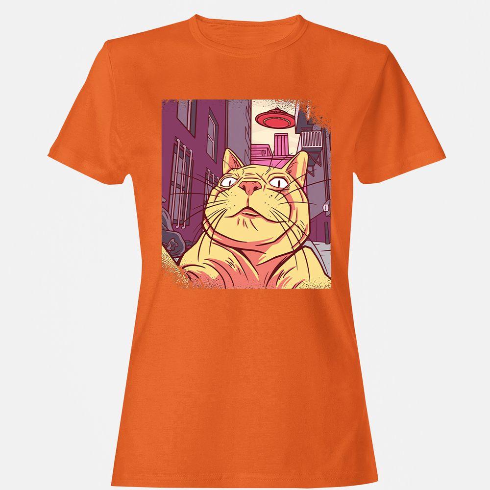 Women's T-Shirt - XPF4FEXK - Orange - 11