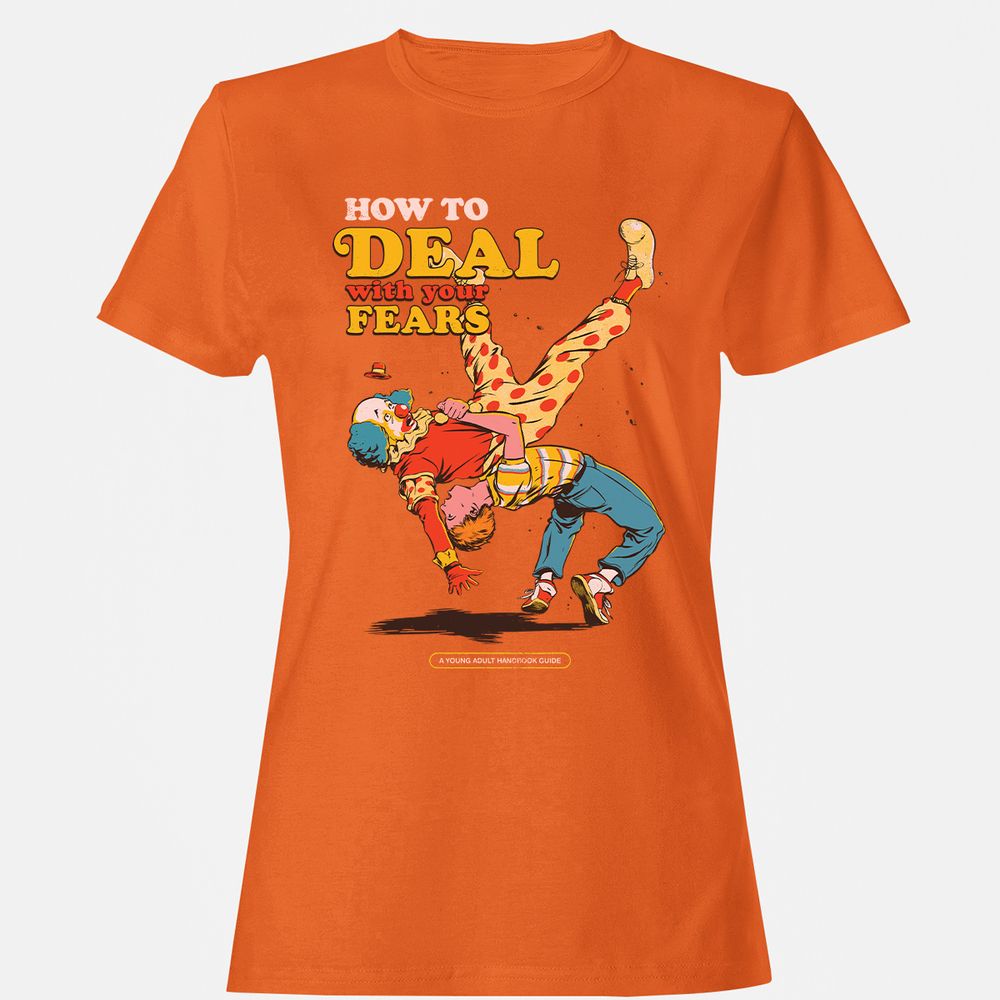 Women's T-Shirt - 9KQPAYHL - Orange - 11