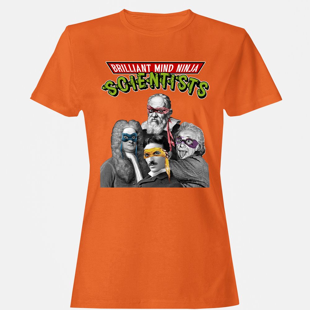 Women's T-Shirt - 6Z2WQZYE - Orange - 11