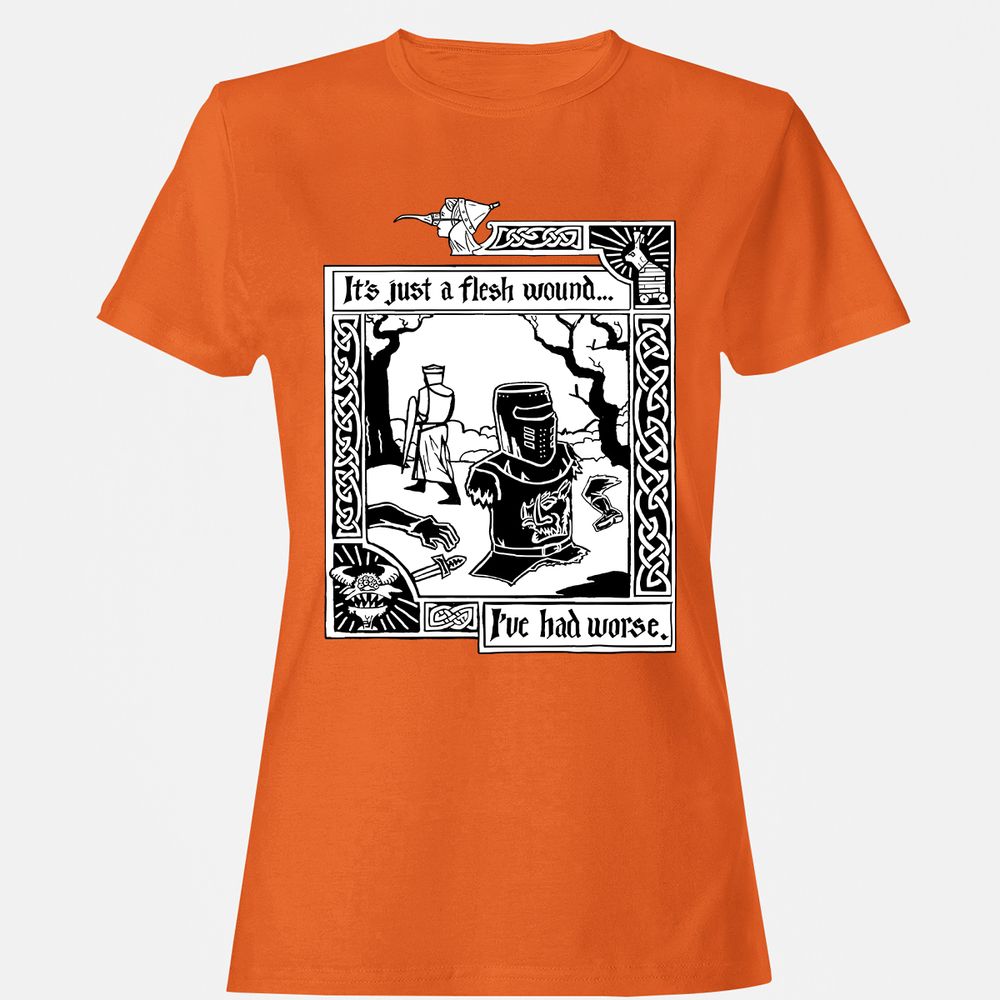 Women's T-Shirt - XKP4B1XQ - Orange - 11