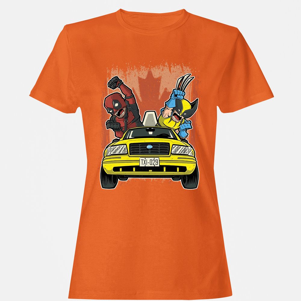 Women's T-Shirt - Q2T9R866 - Orange - 11
