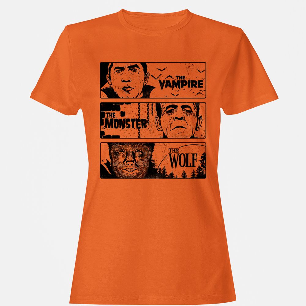 Women's T-Shirt - AQ17CW9N - Orange - 11