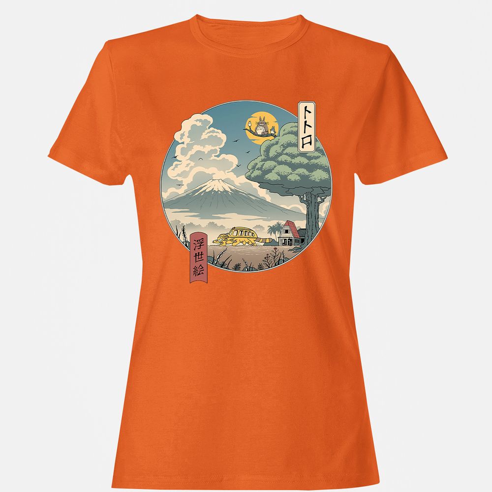 Women's T-Shirt - USME84R5 - Orange - 11