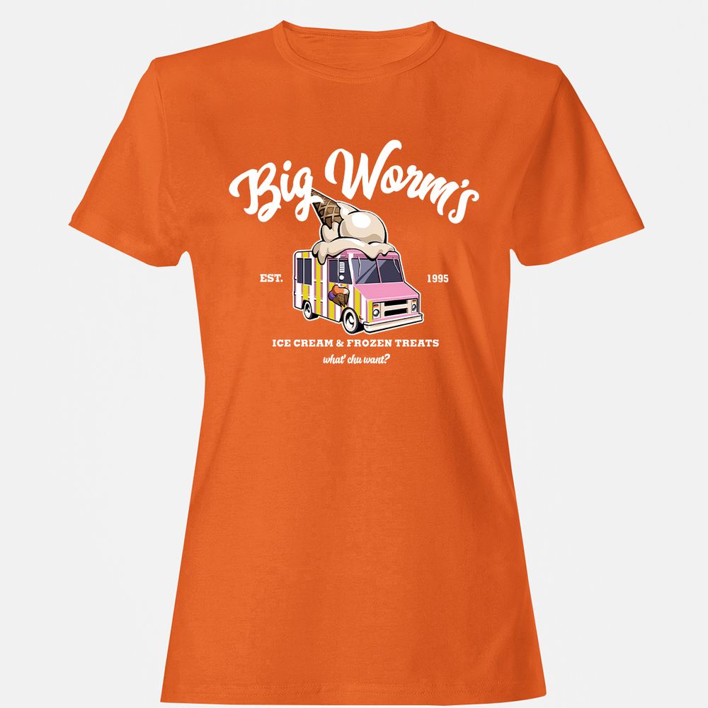 Women's T-Shirt - E6YERTPJ - Orange - 11